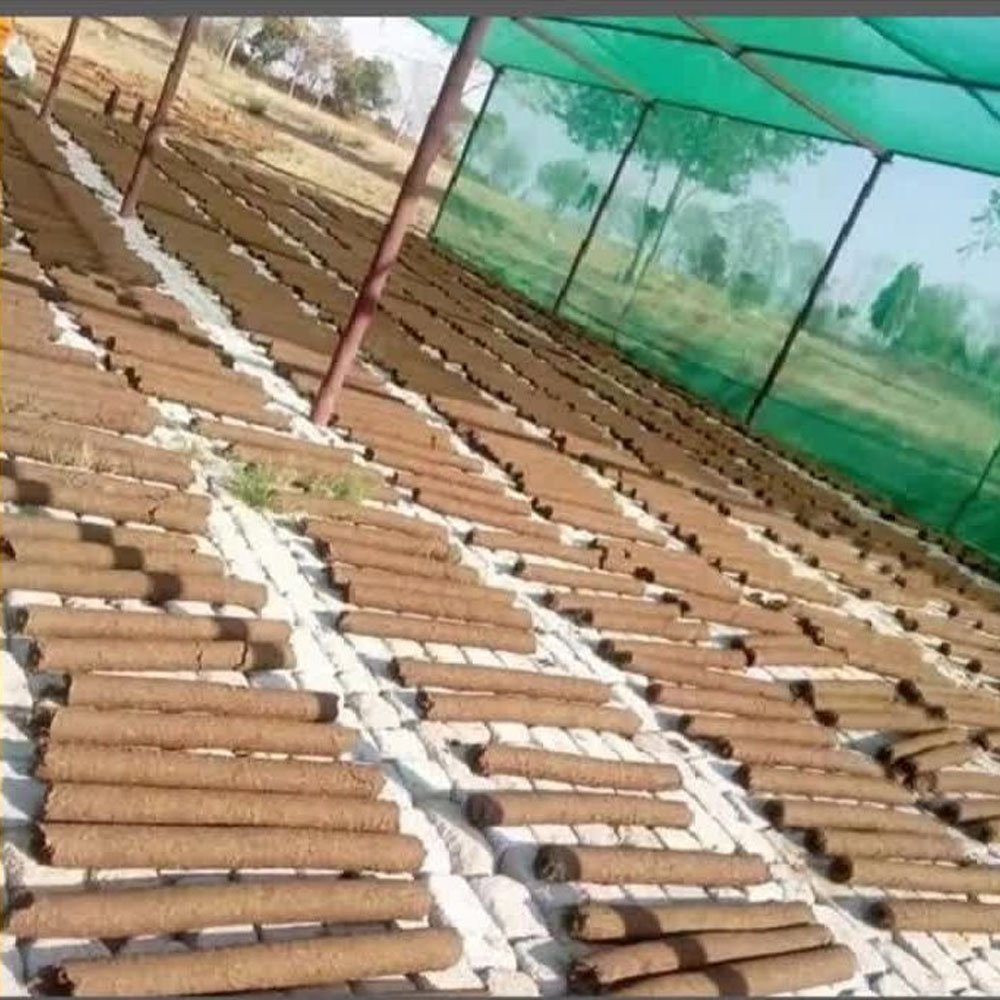 Cow Dung Logs Image